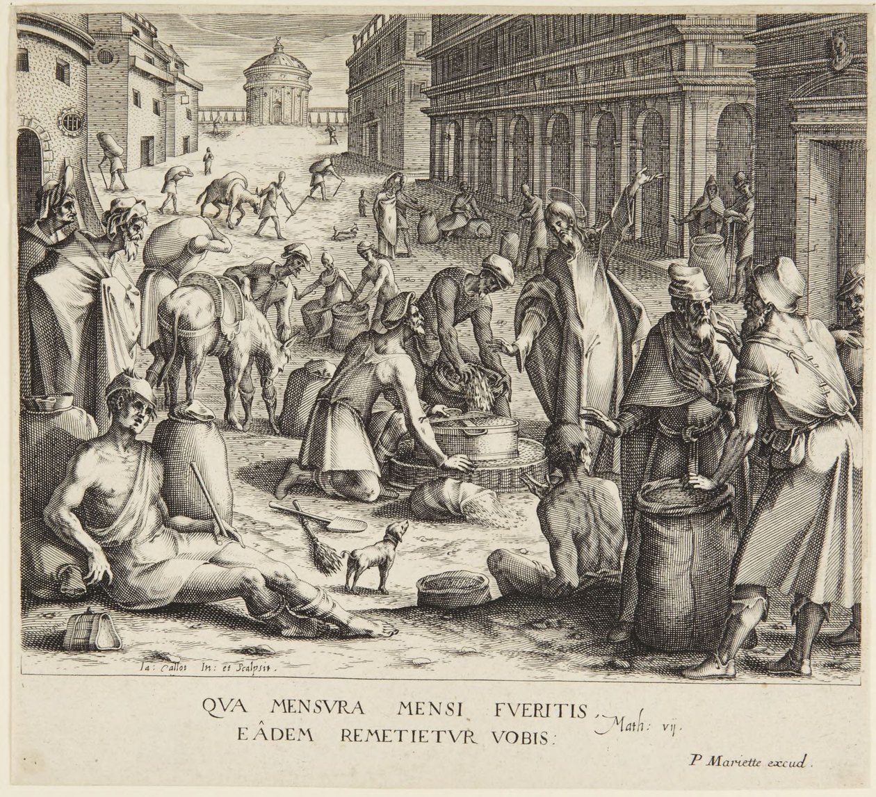 Kornmålerne av Jacques Callot