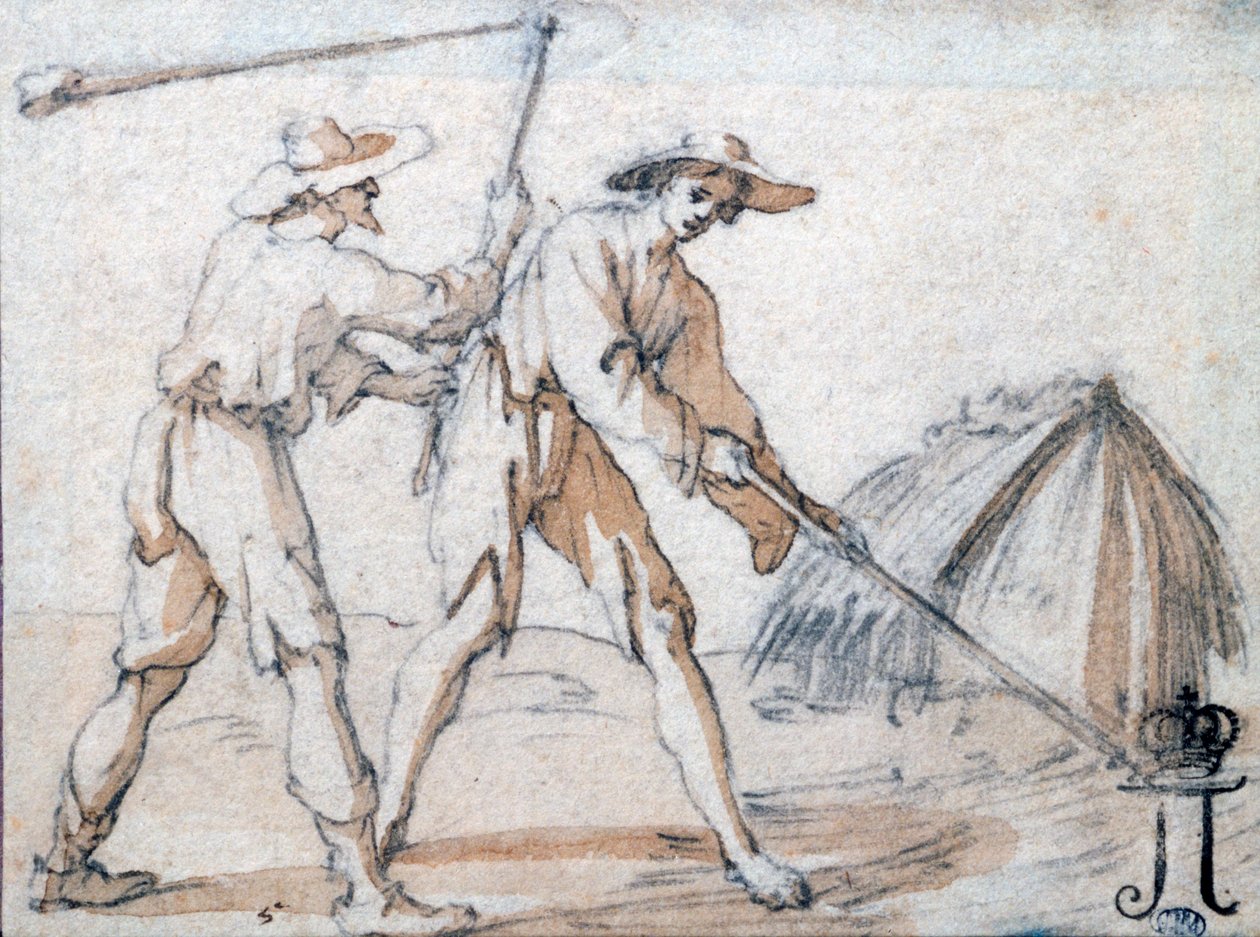 The Mouths Labour, c1592-1635 av Jacques Callot