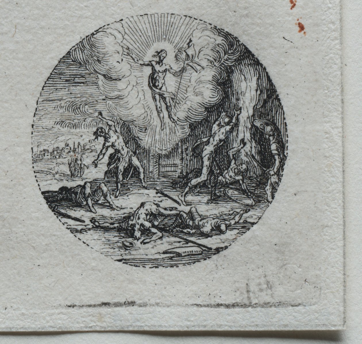 The Mysteries of the Passion: The Transfiguration. av Jacques Callot