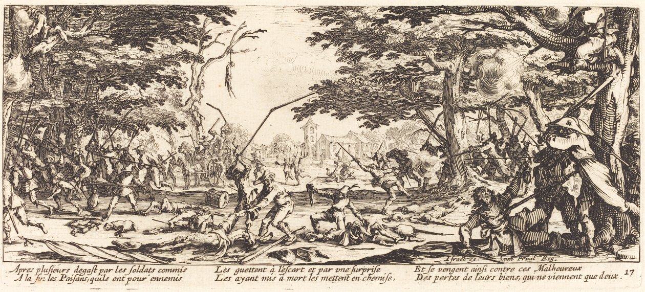 Bøndene hevner seg selv av Jacques Callot