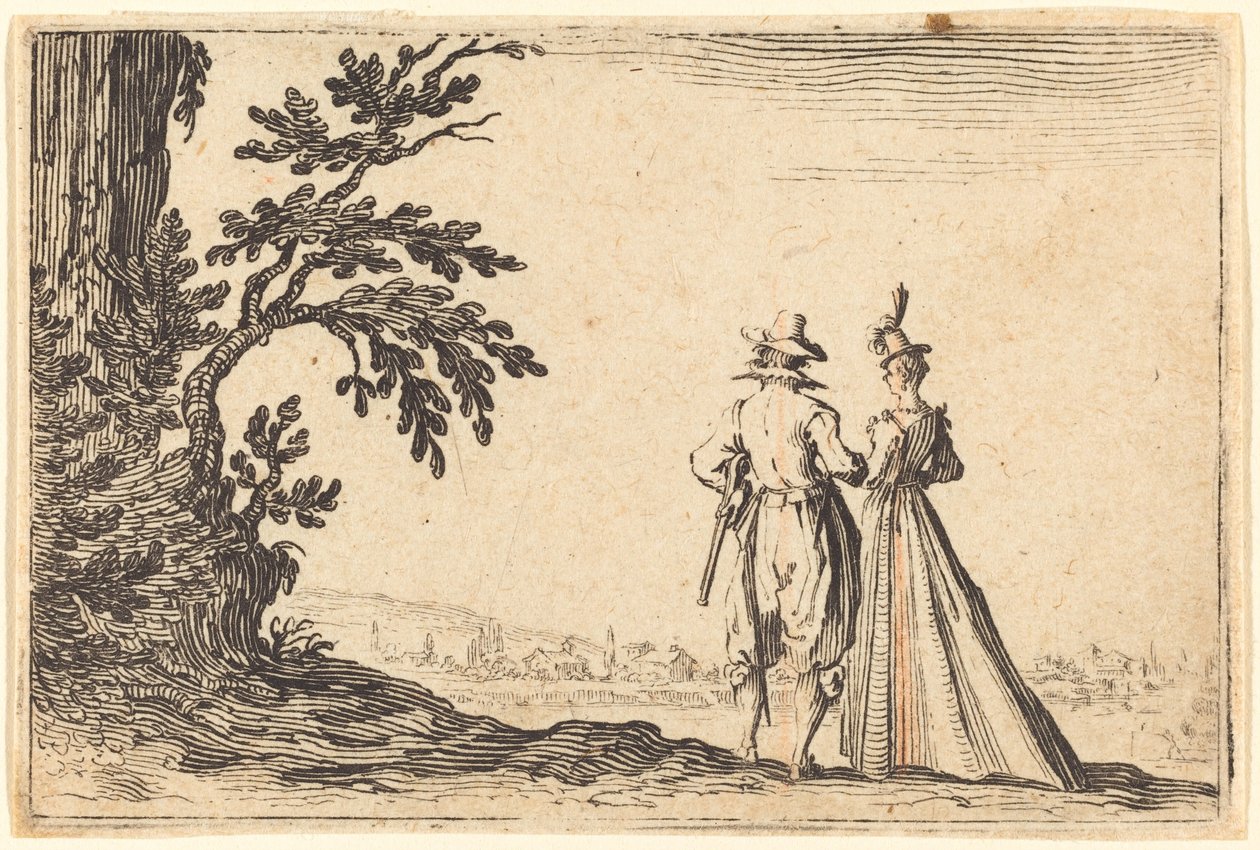Promenaden av Jacques Callot