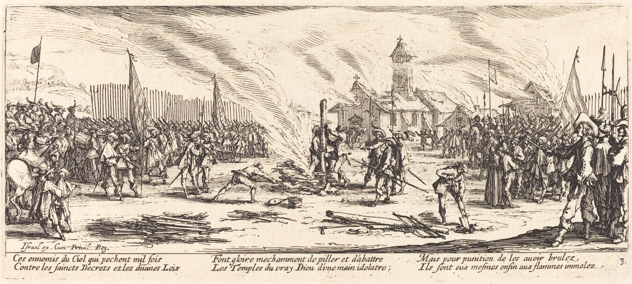 Staven, ca. 1633. av Jacques Callot
