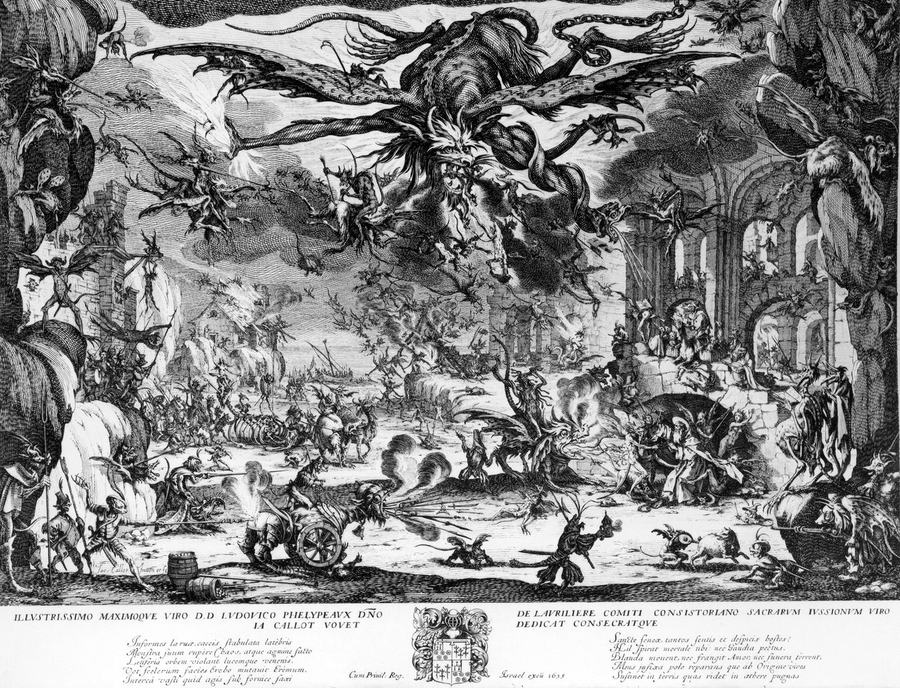 The Temptation of Saint Anthony av Jacques Callot