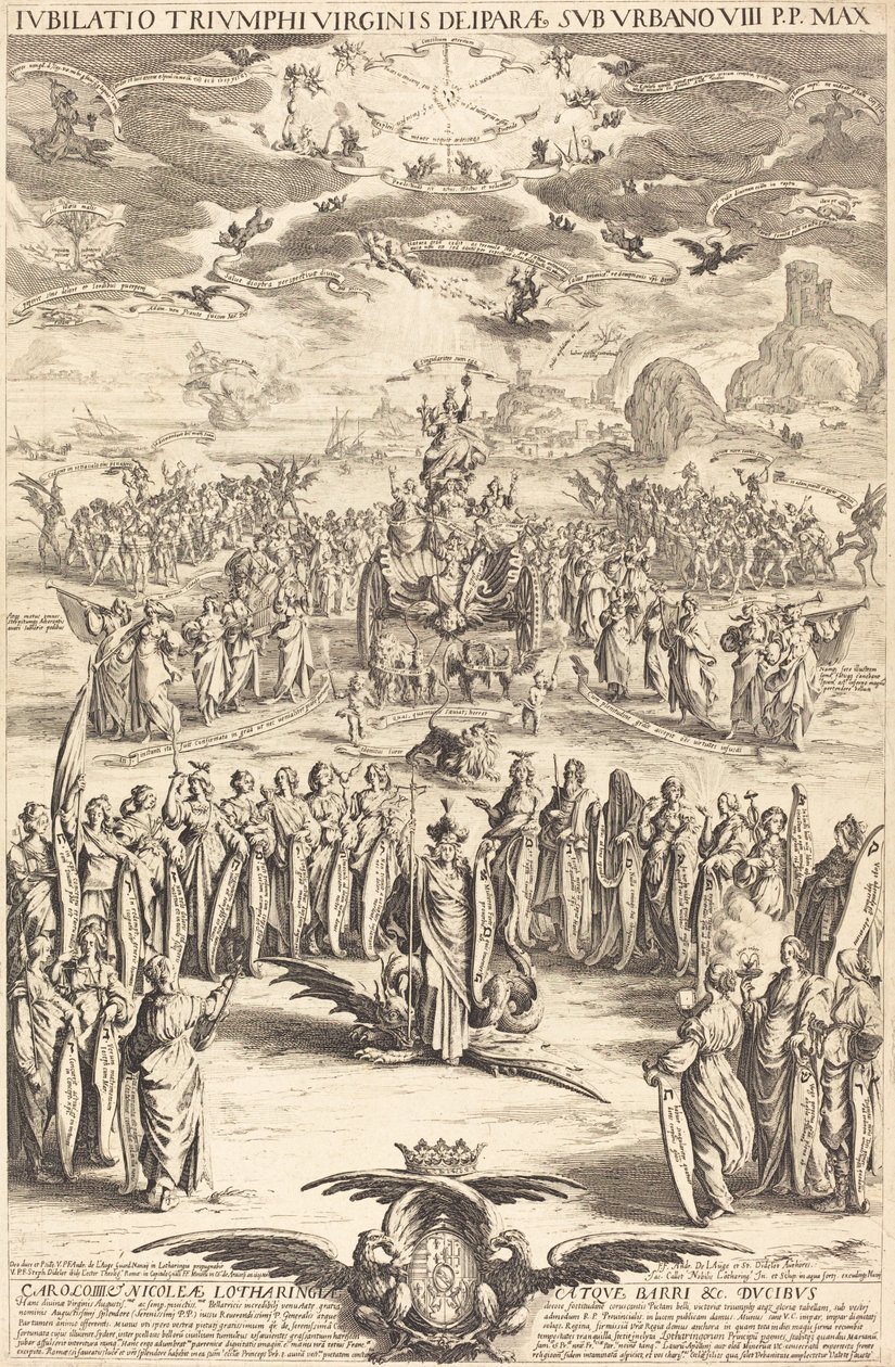 Jomfruens triumf av Jacques Callot