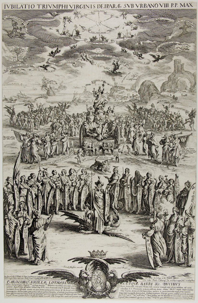 Jomfruens triumf av Jacques Callot