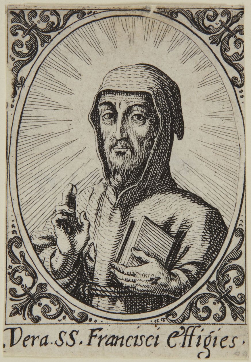 Det sanne bildet av den hellige Frans av Jacques Callot