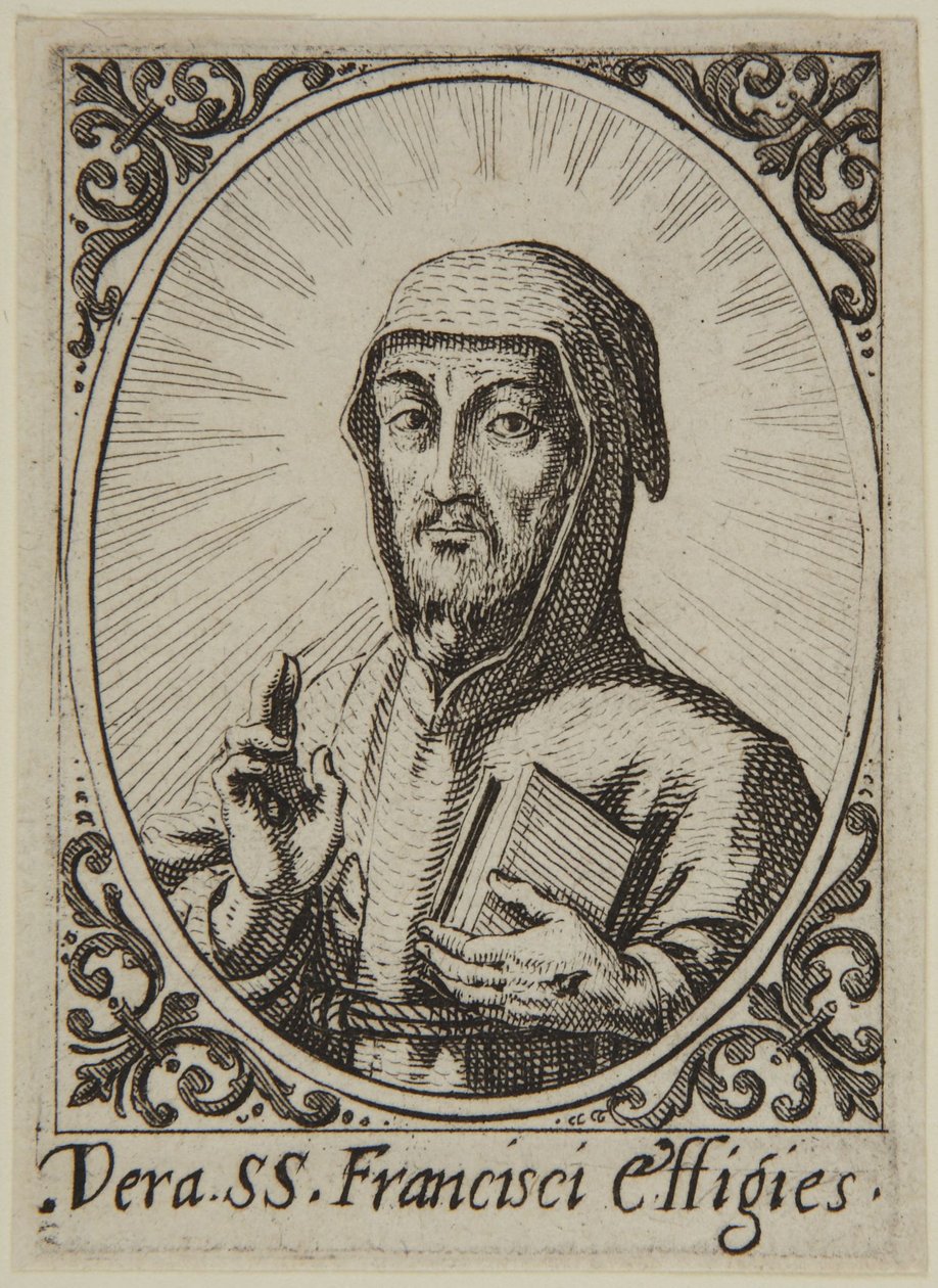 Det sanne bildet av den hellige Frans av Jacques Callot