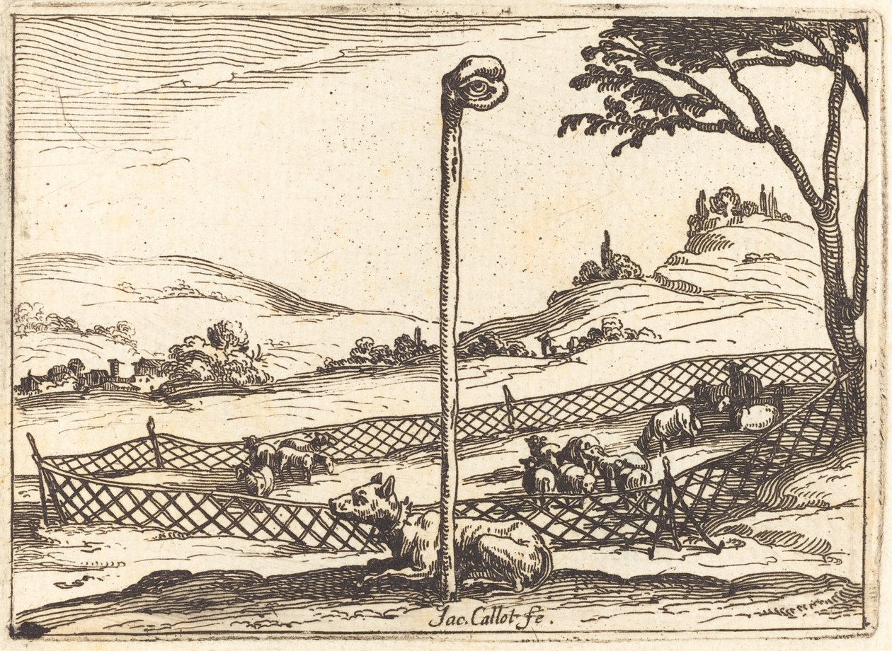 Det årvåkne øyet av Jacques Callot