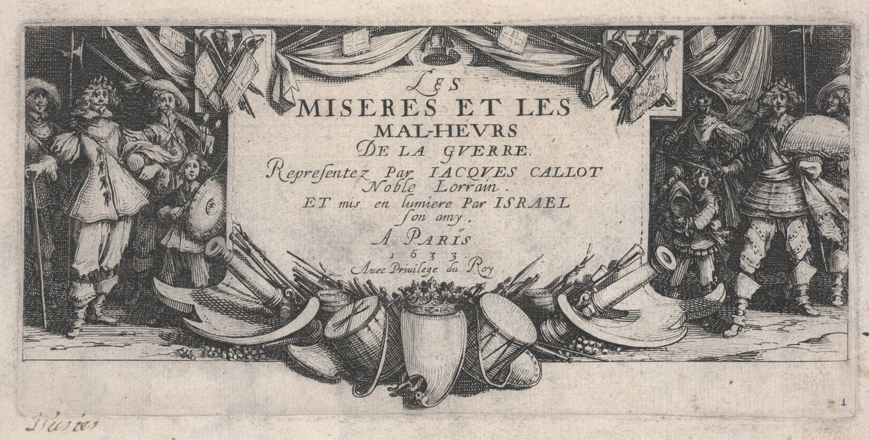 Tittelside, The Miseries of War av Jacques Callot