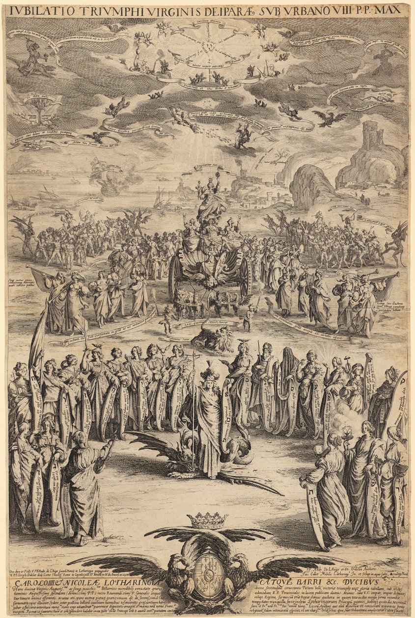 Jomfru Marias triumf av Jacques Callot