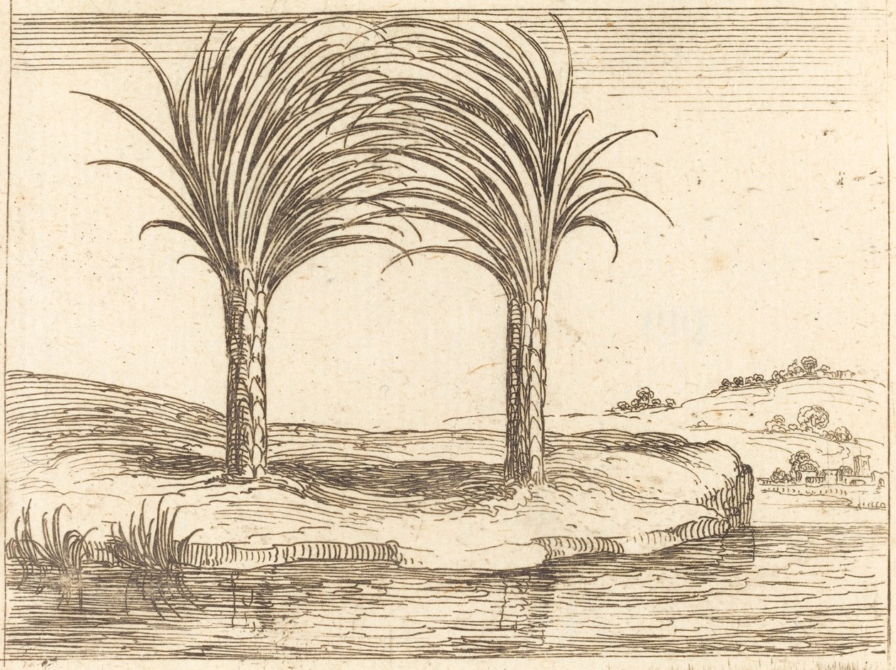 To palmer av Jacques Callot