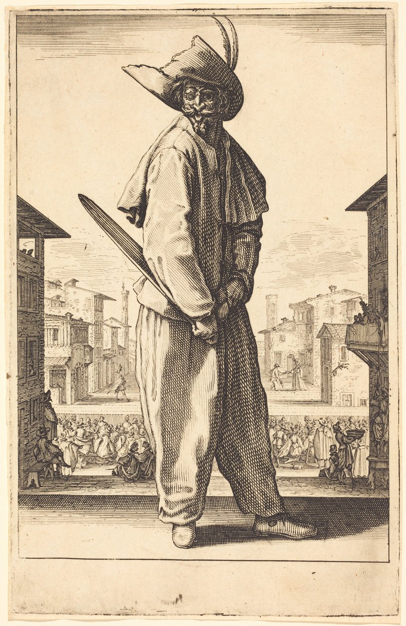 Zanni av Jacques Callot