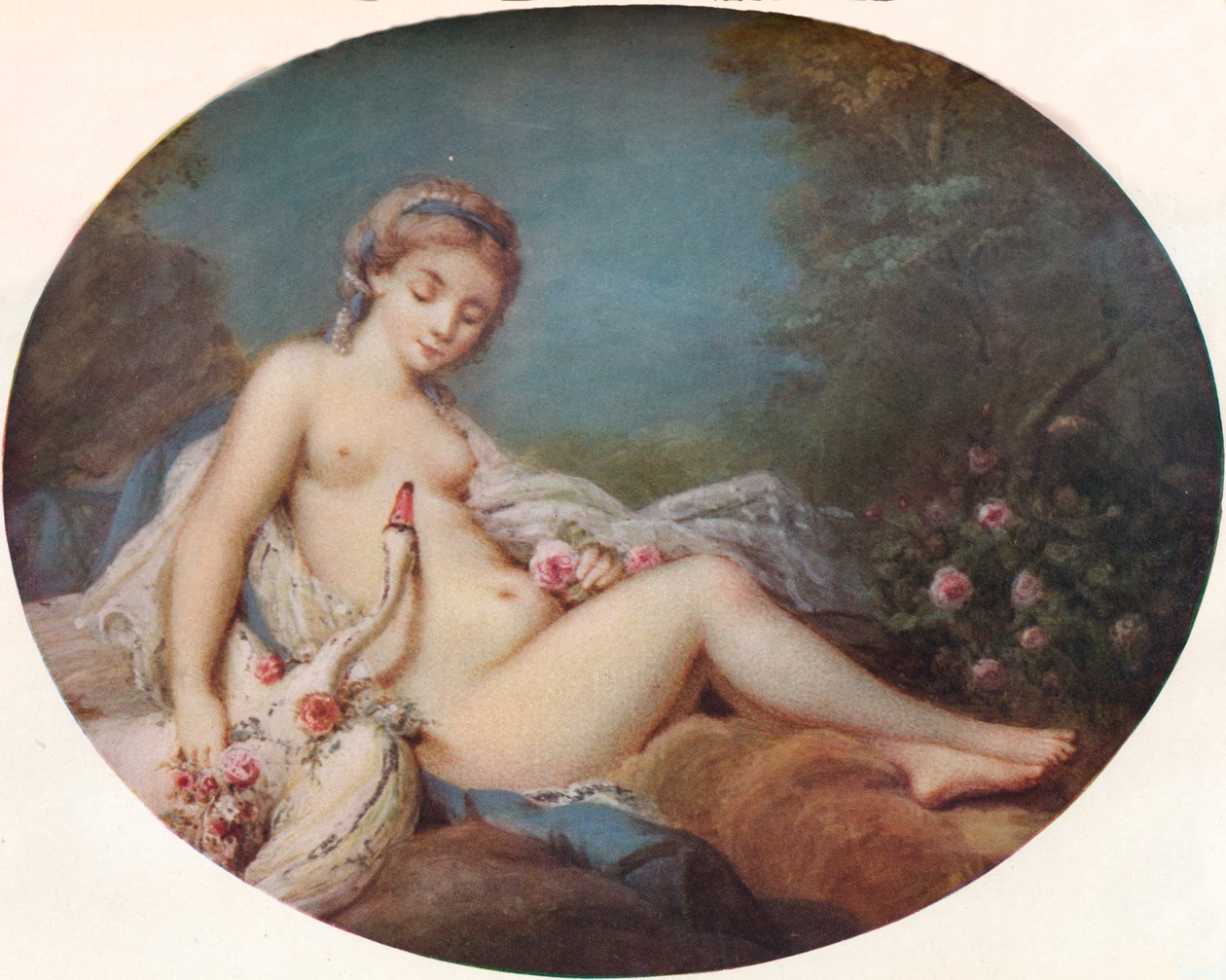 Leda, 1700-tallet, 1917 av Jacques Charlier