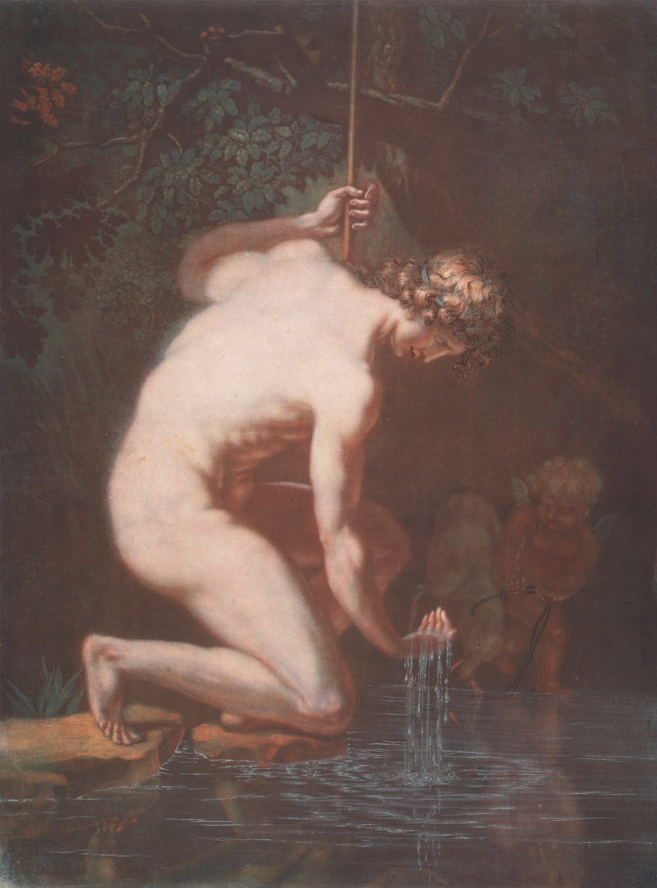 Narcissus av Jacques Christophe Le Blon