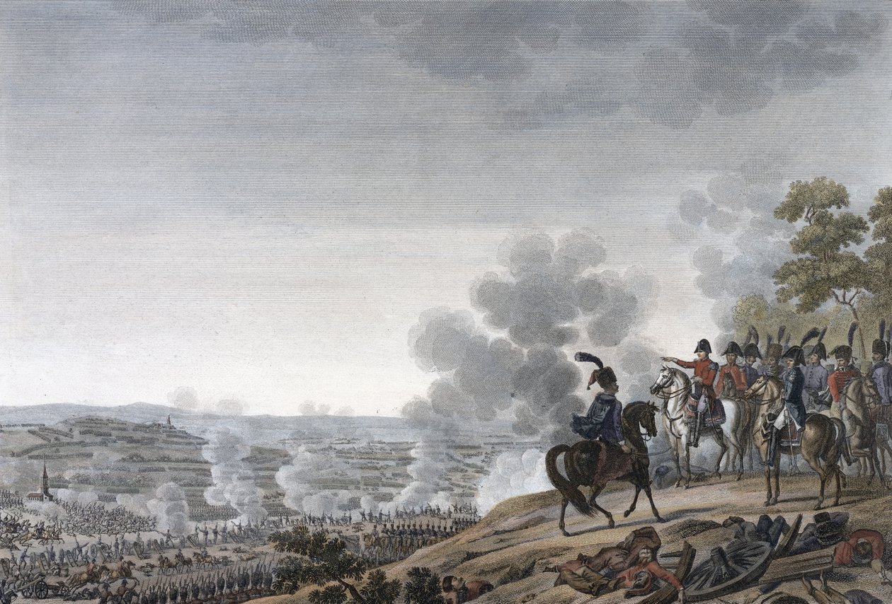 Slaget ved Borodino, Russland, 7. september 1812 av Jacques Couche