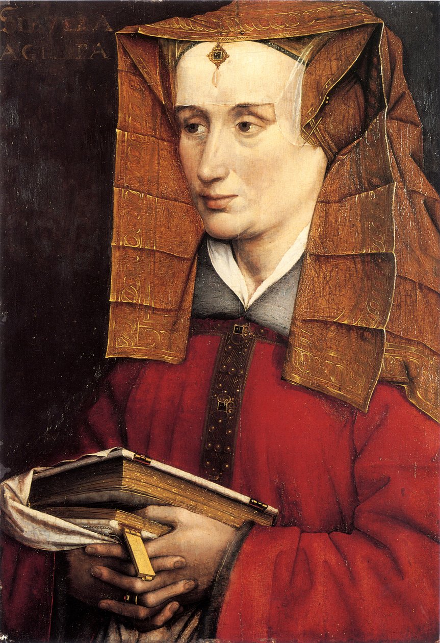 Portrett av en dame, 1530-1540-årene av Jacques Daret