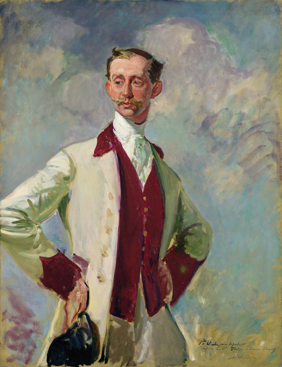 Joseph-Philippe-Francois de Riquet, prins av Caraman-Chimay av Jacques Emile Blanche