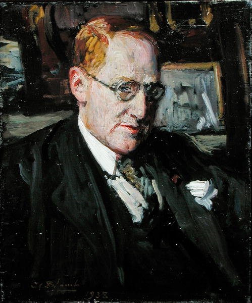 Julien Cain (1887-1974) 1938 av Jacques Emile Blanche
