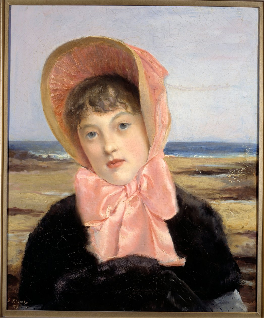 Den rosa lodden av Jacques Emile (Jacques-Emile) Blanche (1861-1942) av Jacques Emile Blanche