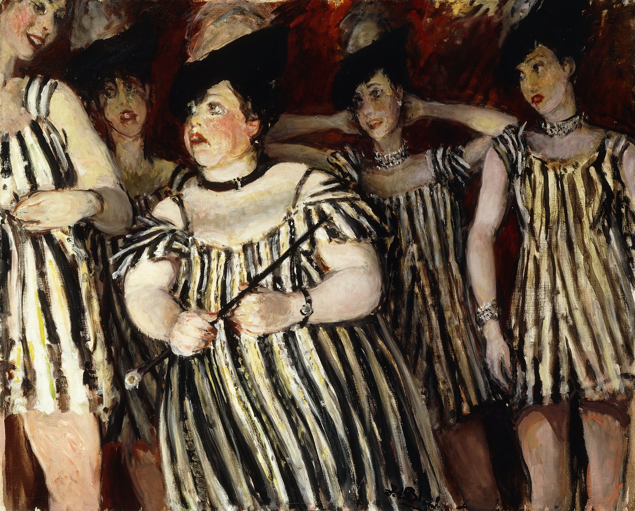 Miss Elsa Maxwells fest som viser Lady Peel til høyre, av Jacques Emile Blanche