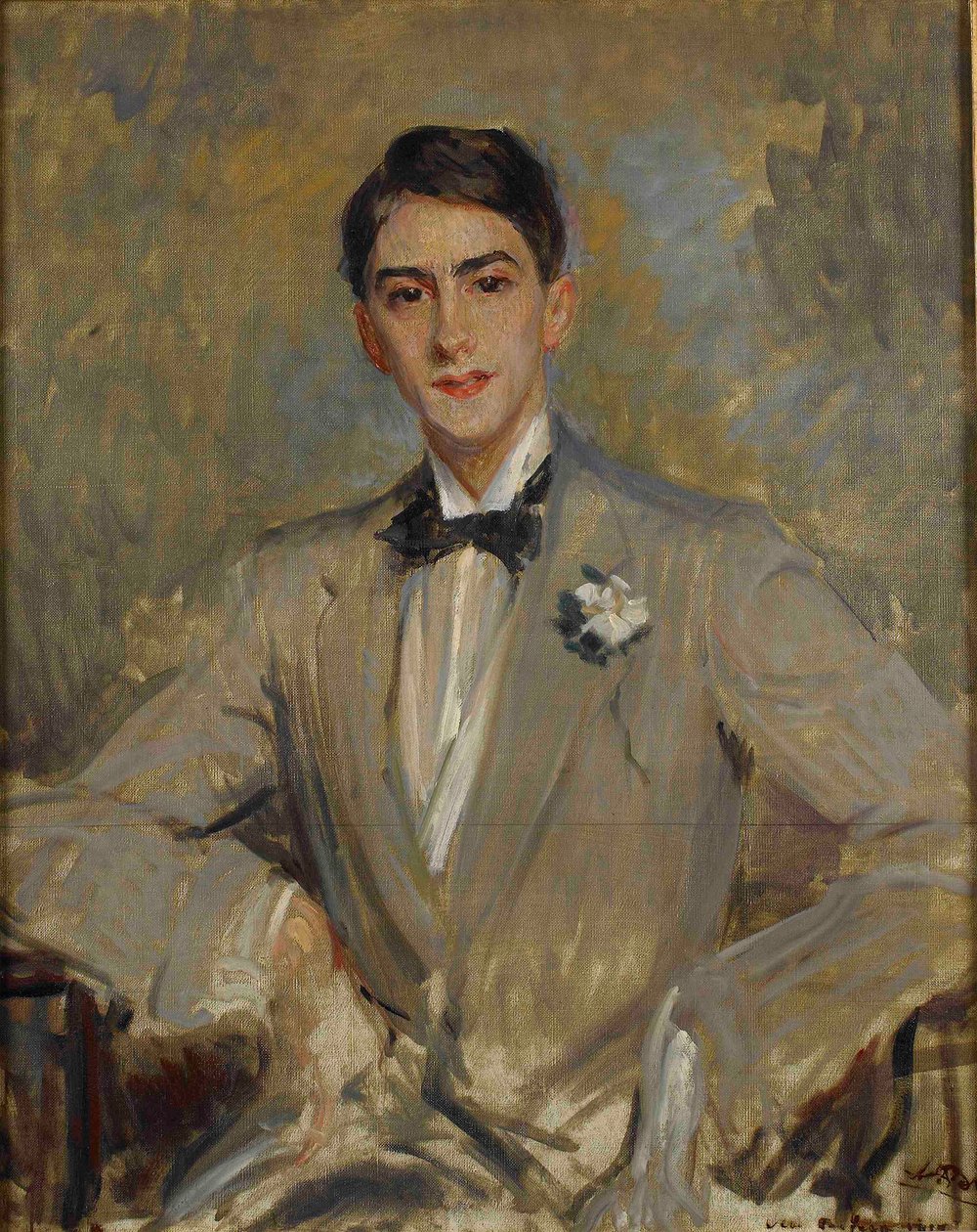 Portrett av Jean Cocteau 1889-1963, 1912. av Jacques Emile Blanche