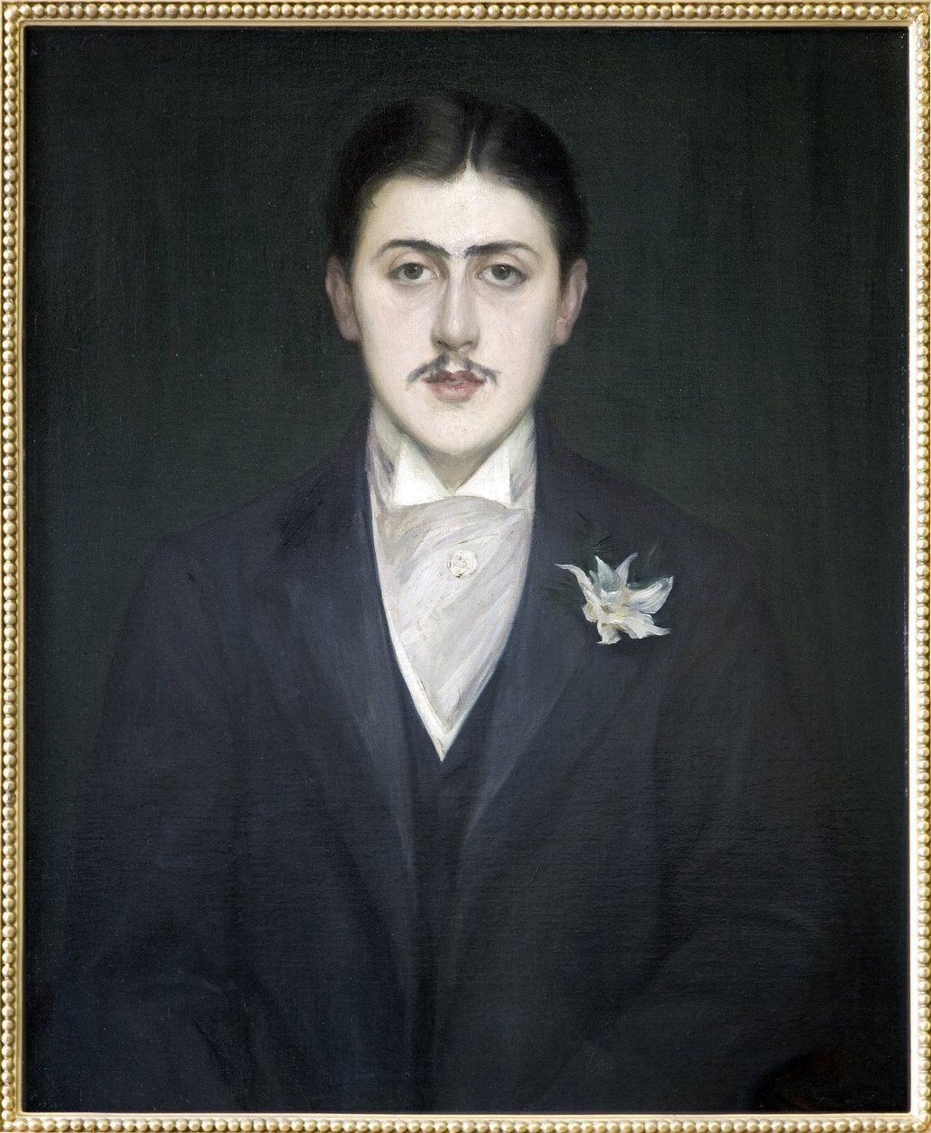 Portrett av Marcel Proust (olje på lerret) av Jacques Emile Blanche