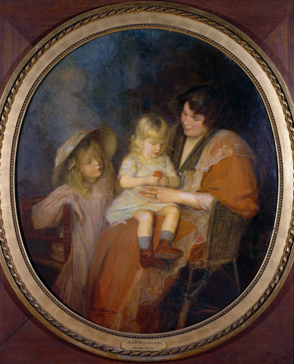 Mandarinen eller, Madame Thawlow og barna hennes av Jacques Emile Blanche