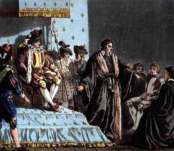 Kansler Francois Olivier (f. 1488) forvirrer plottene til Ferdinand I