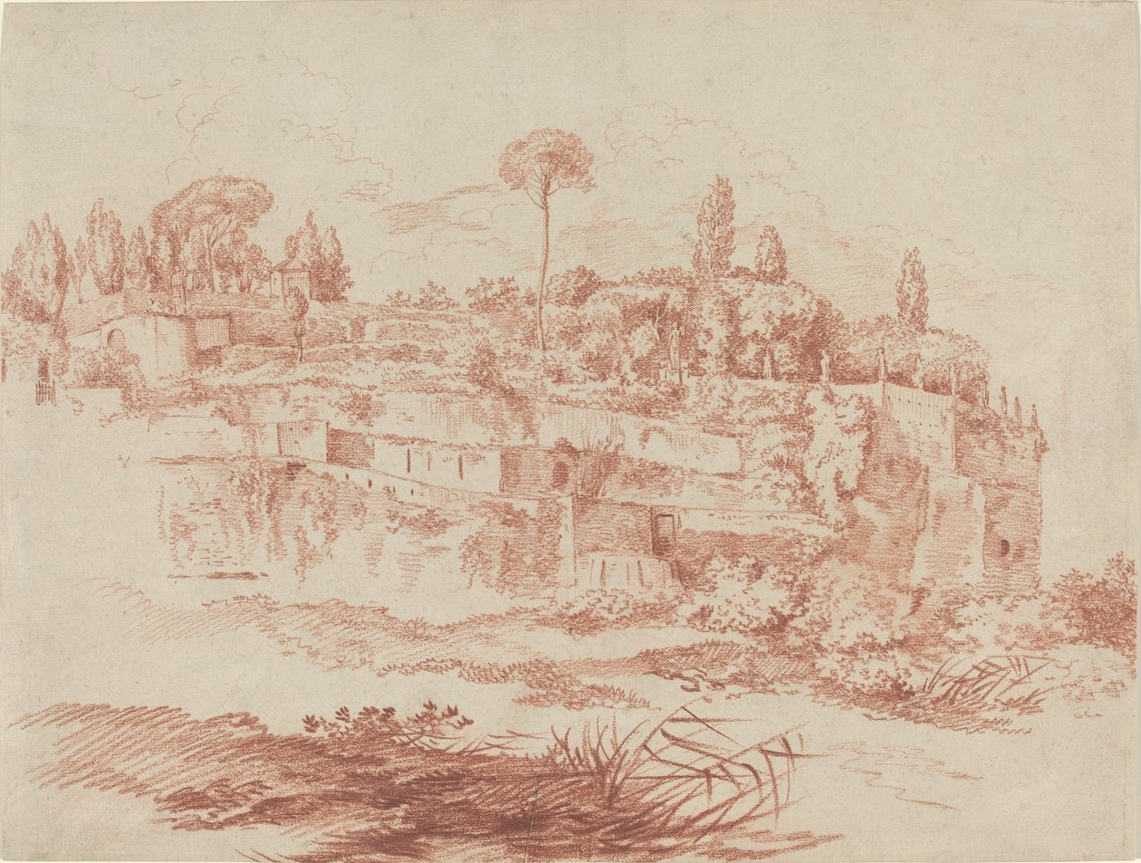 Hagene til Villa Mattei av Jacques François Amand