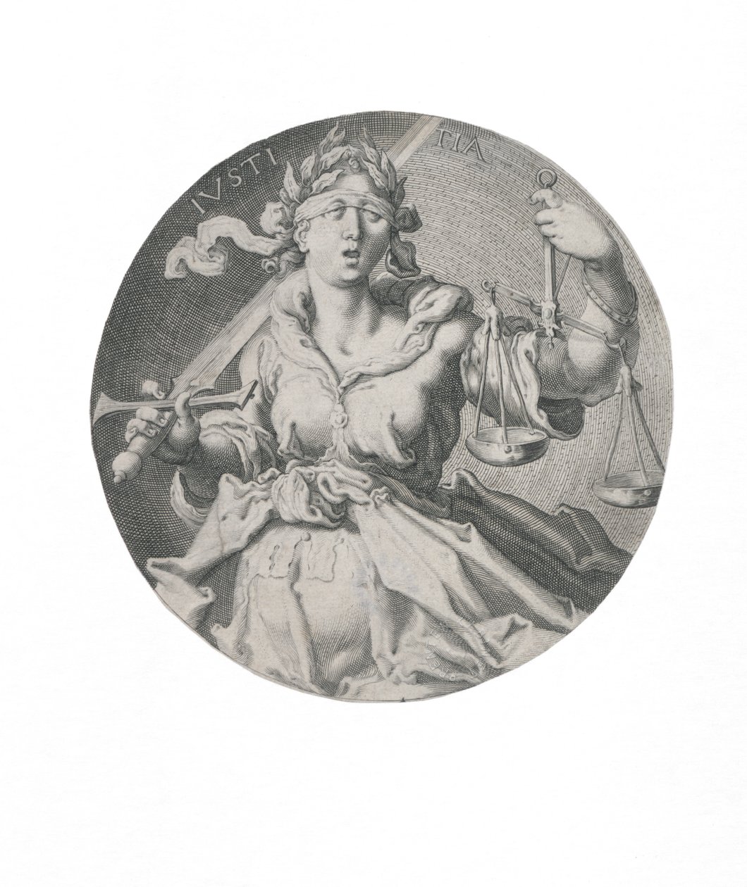 Rettferdighet, 1593. av Jacques Gheyn
