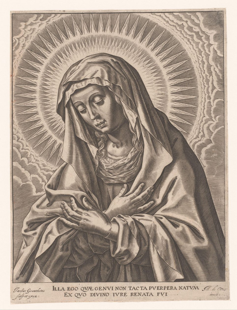jomfru Maria av Jacques Granthomme