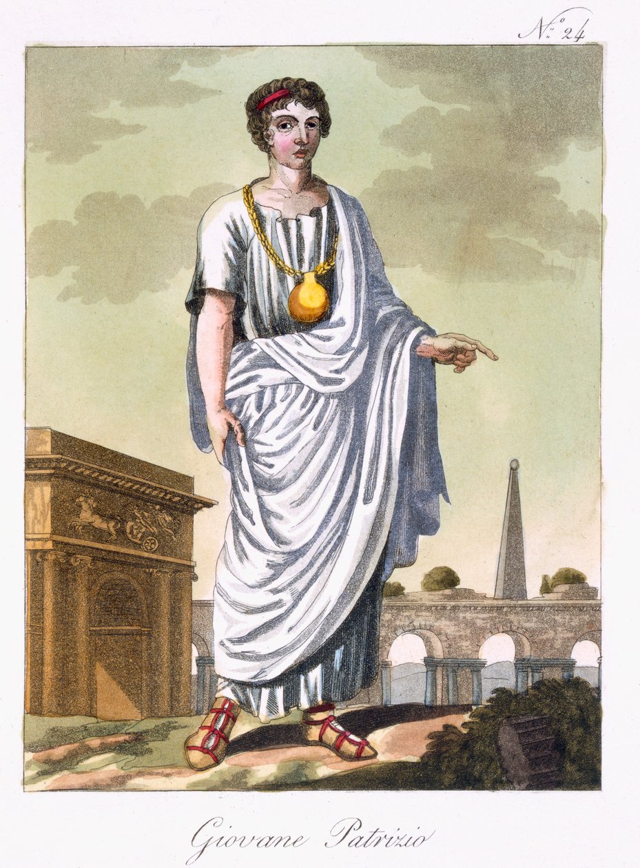 A Young Patrician, illustrasjon fra 