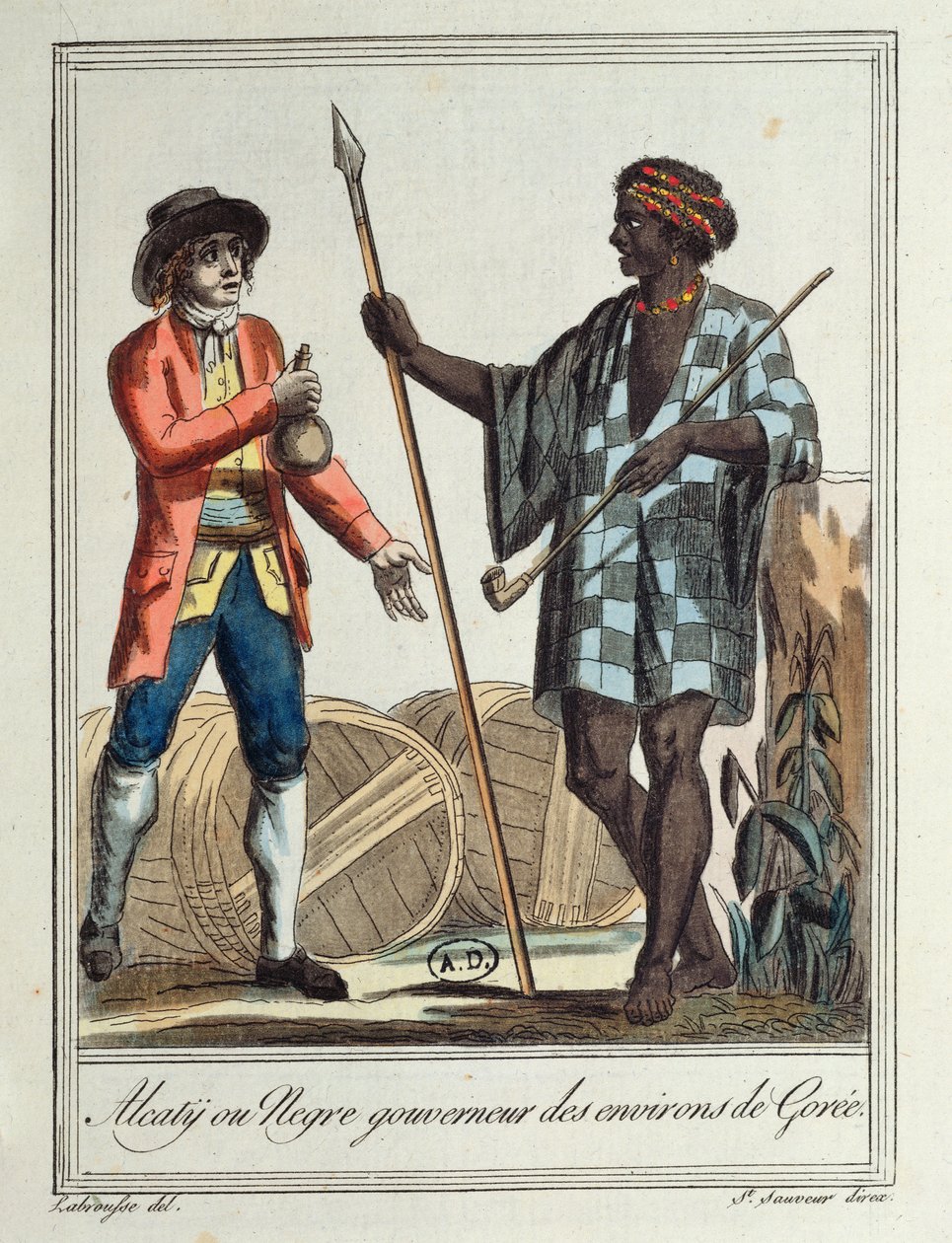Svart guvernør i Gore-distriktet, av Jacques Grasset de Saint Sauveur
