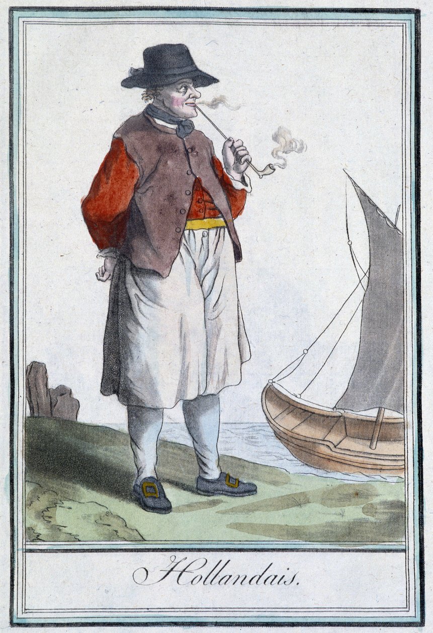 Dutch smoking the pipe Frontispice de l