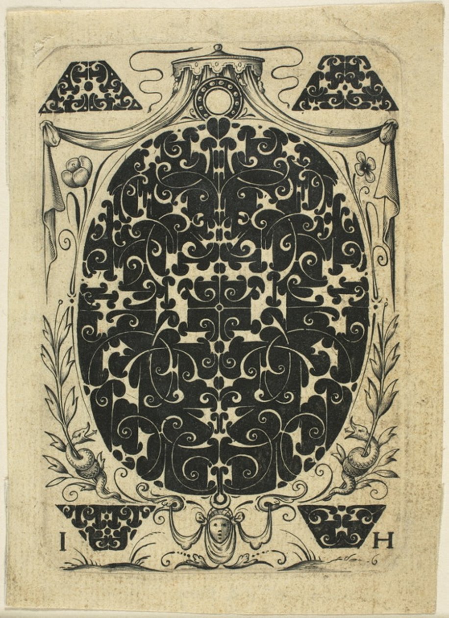 Ornamental Plate II av Jacques Hurtu