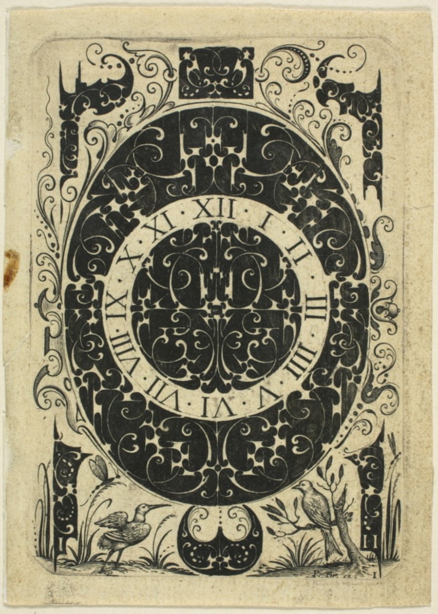 Ornamental plate I av Jacques Hurtu