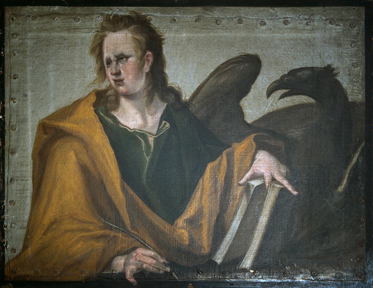Evangelisten Johannes, 1588 av Jacques II de Gheyn