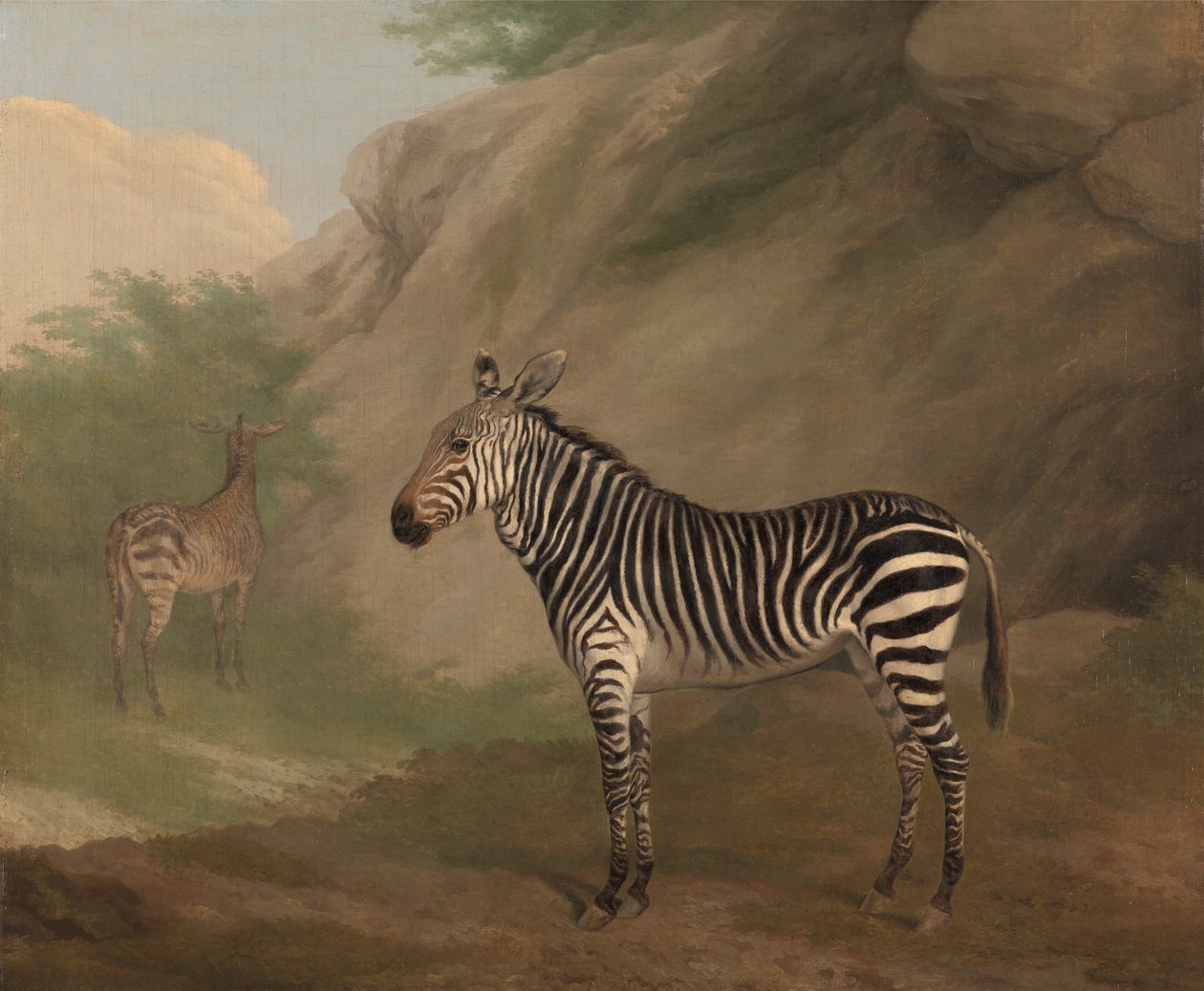 Sebra av Jacques Laurent Agasse