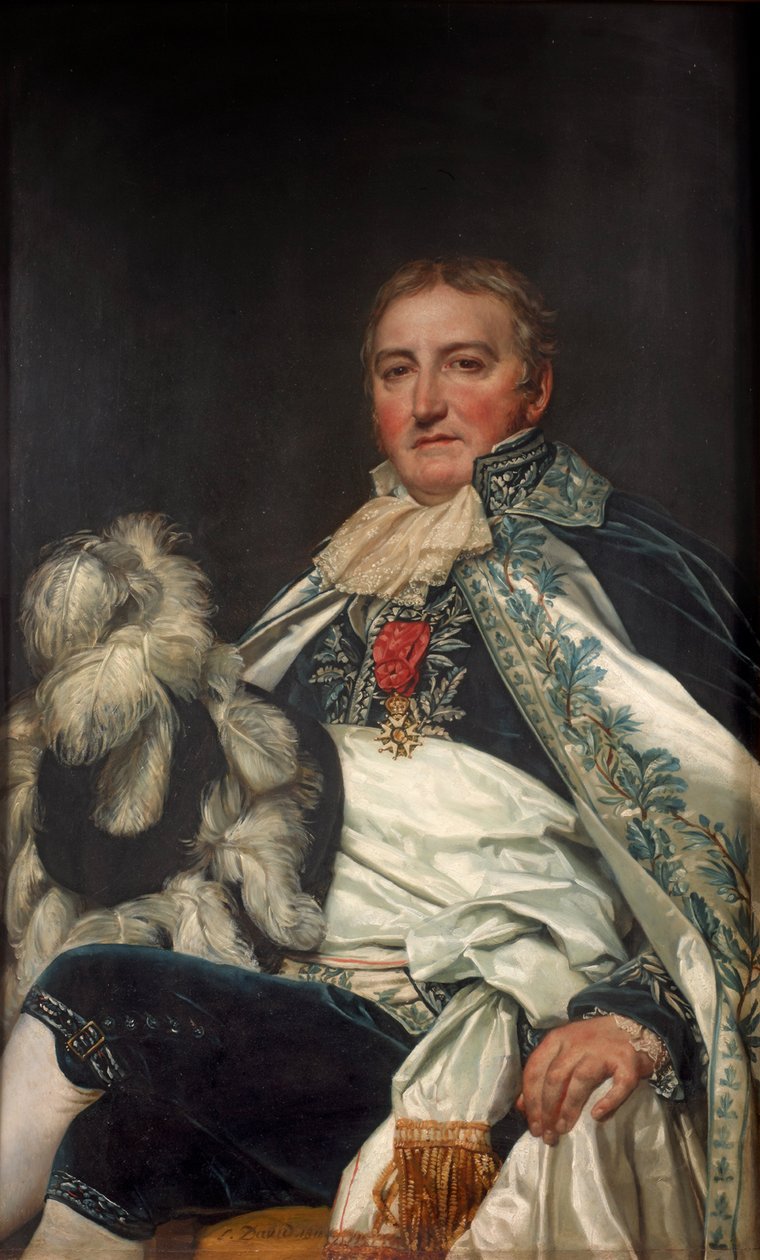 Grev Antoine French av Nantes, 1811. av Jacques Louis David