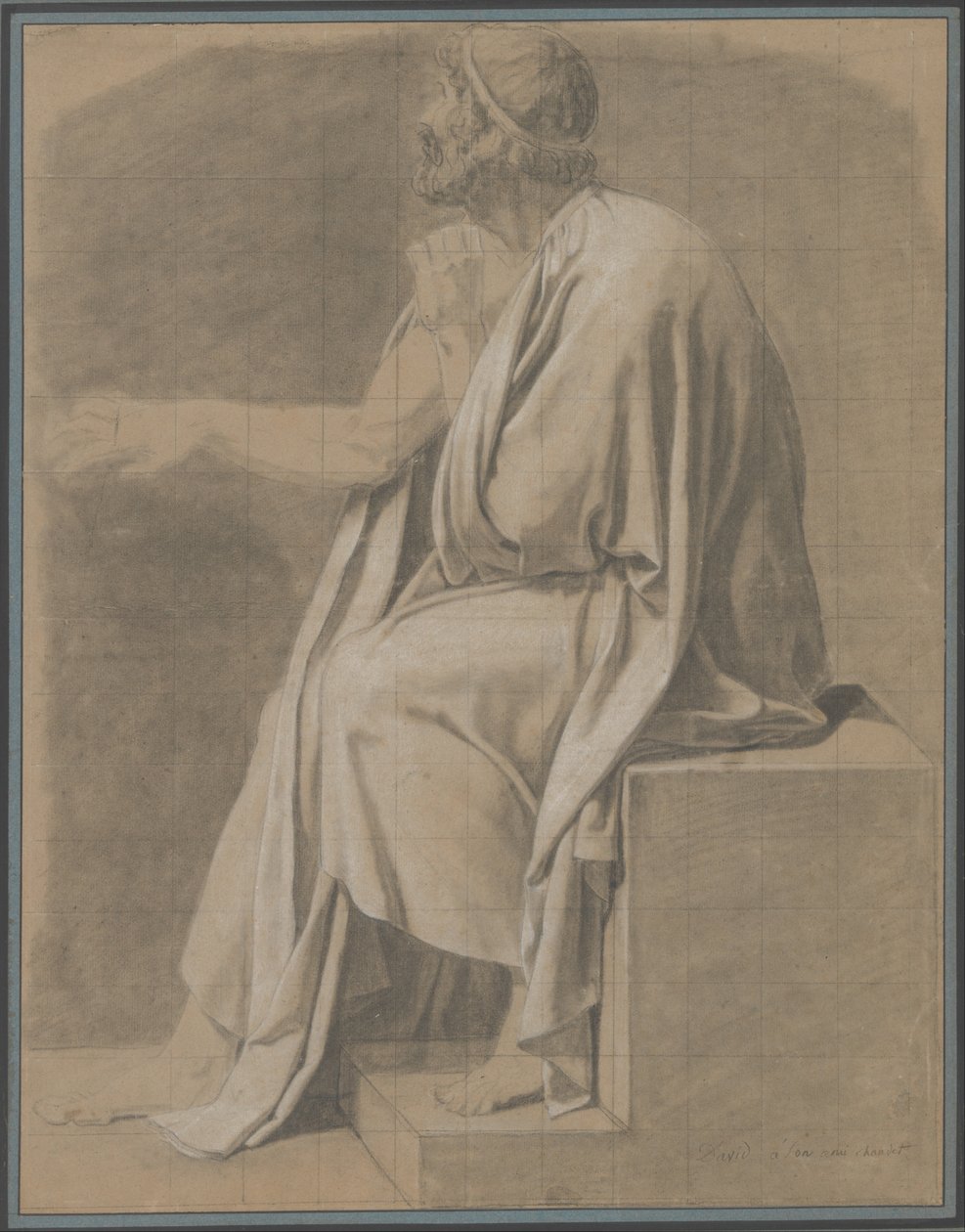 Kriton av Jacques Louis David