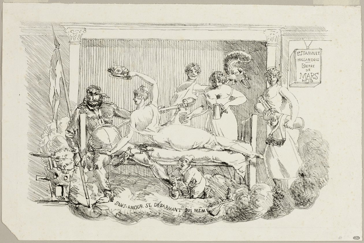 Kjærlighetsløs avvæpner seg selv av Jacques Louis David