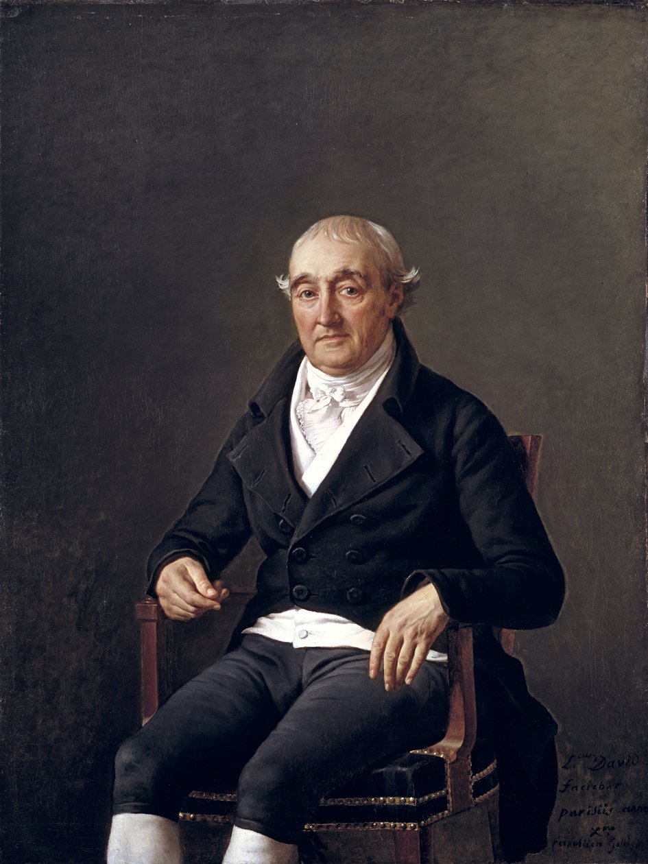 Portrett av Cooper Penrose, 1802 av Jacques Louis David