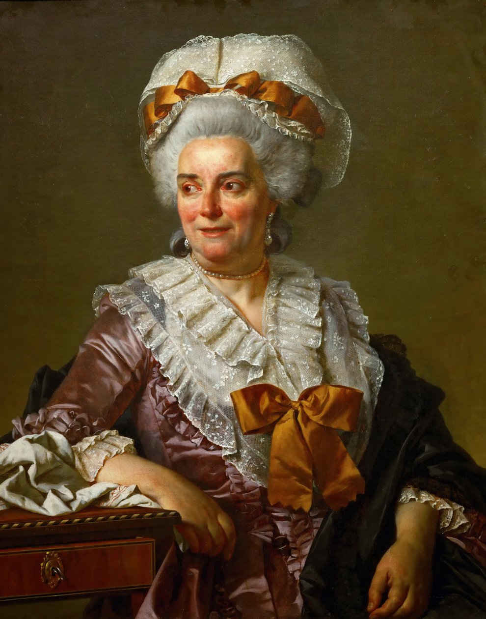 Portrett av Geneviève Jacqueline Pécoul av Jacques Louis David