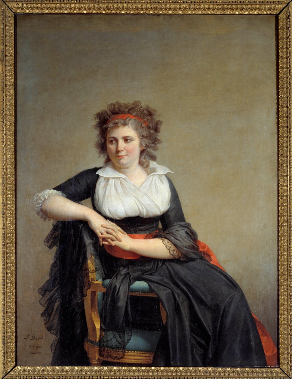 Portrett av Jeanne Robertine Rilliet Marquise d