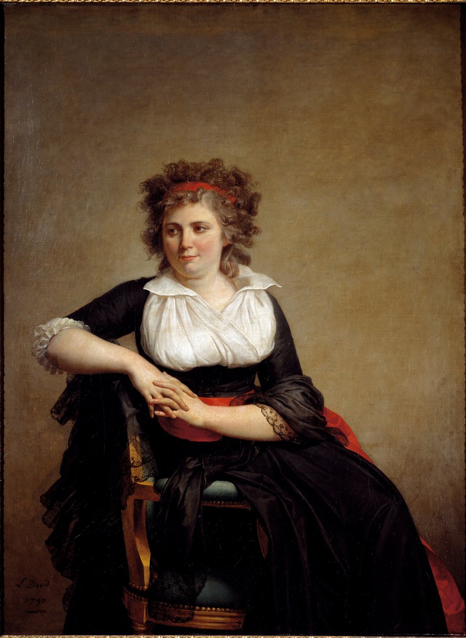 Portrett av Jeanne Robertine Rilliet Marquise d