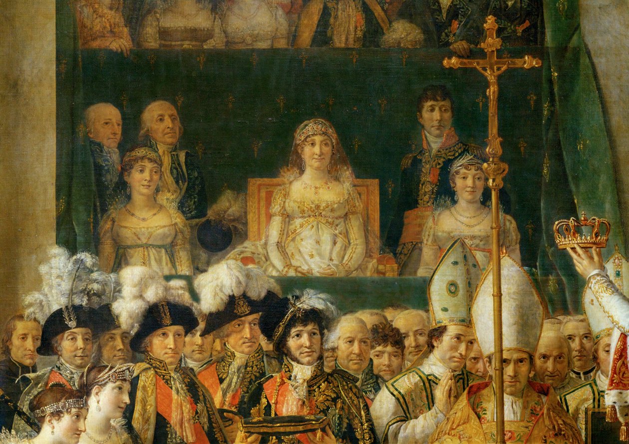 Napoleons kroning i Notre-Dame… av Jacques Louis David