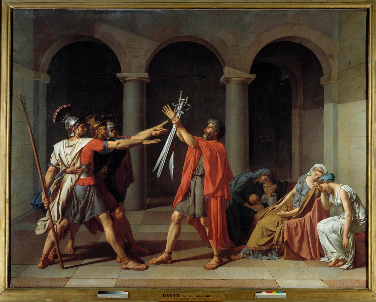 Horatienes ed av Jacques Louis David
