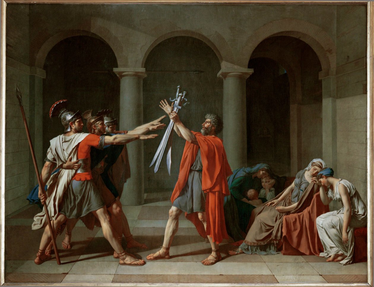 Horatienes ed ... av Jacques Louis David