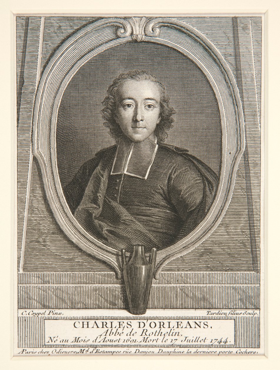 Portrett av Charles d av Jacques Nicolas Tardieu