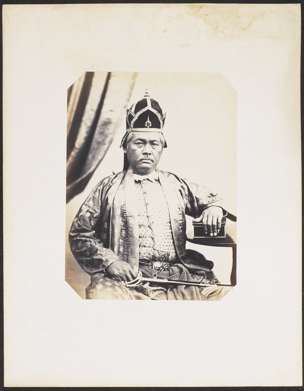 Hluang Indrinontay, 46 år gammel av Jacques Philippe and Rousseau Louis  Potteau
